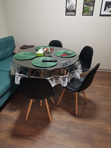 Деревянный стул Kvadro 1 white / wood фото покупателя 2