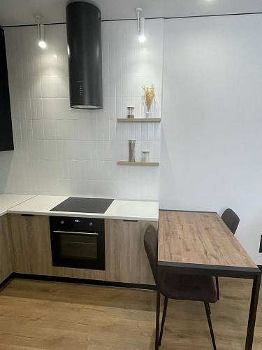 Стол Центавр дуб галифакс / черный матовый фото покупателя 35