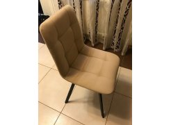 Стул на металлокаркасе Чилли горчичный / белый фото покупателя 618