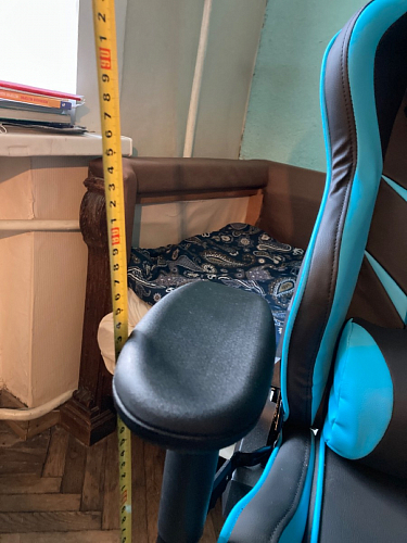 Компьютерное кресло Racer черный / красный / бежевый фото покупателя 145