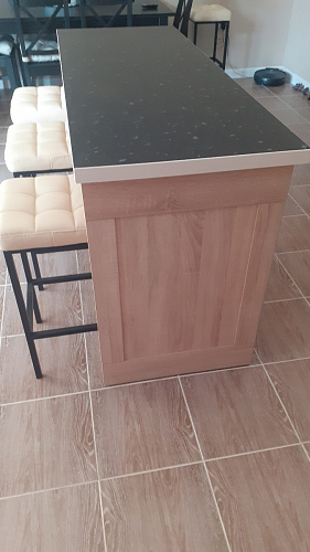 Барный стул Лофт линкольн белый / белый матовый фото покупателя 290