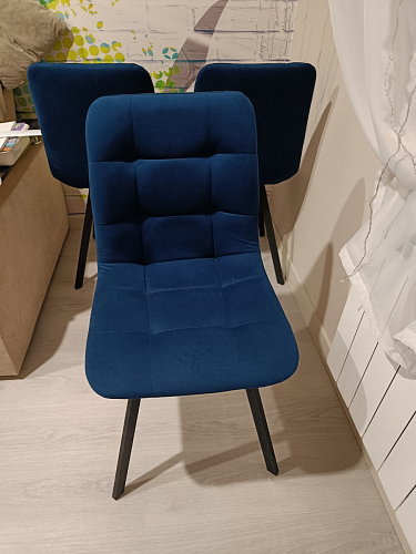 Стул на металлокаркасе Чилли зеленый / белый каркас фото покупателя 661