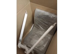 Стул на металлокаркасе Чилли синяя ткань / белый фото покупателя 103