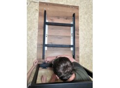 Стол Лота Лофт 140 25 мм черный матовый / бетон фото покупателя 637