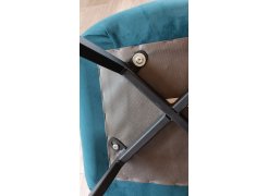 Стул на металлокаркасе Чилли светло-серый / черный фото покупателя 255