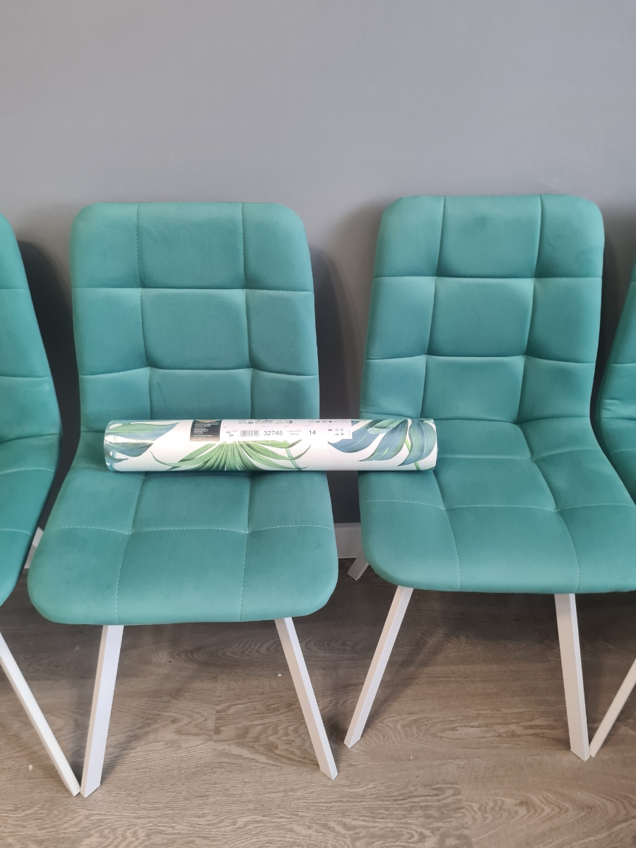 Комплект стульев Чилли 4 шт темно-серый / черный фото покупателя 569