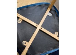 Стул на металлокаркасе Capri dark blue / black фото покупателя 100