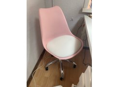 Компьютерное кресло Kolin с подушкой clear / white фото покупателя 518