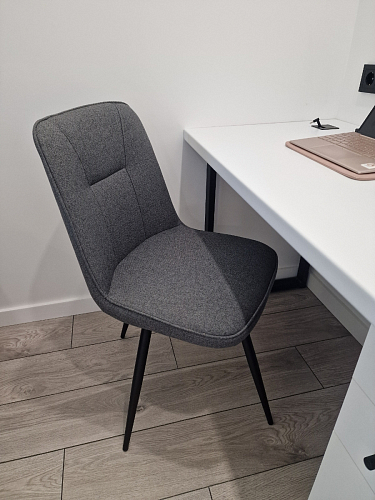 Комплект поворотных стульев Texas 1 светло-серый / черный 4 шт фото покупателя 4