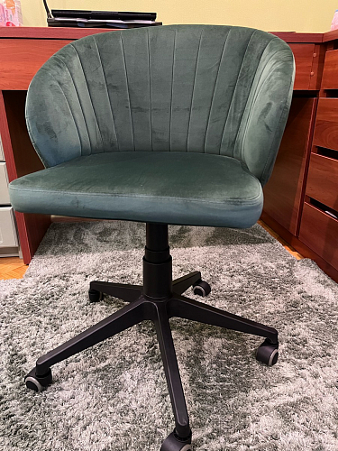 Компьютерное кресло Пард confetti silver серый / черный фото покупателя 66