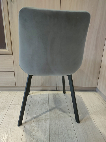 Стул на металлокаркасе Челси велюр коричневый / черный каркас фото покупателя 213