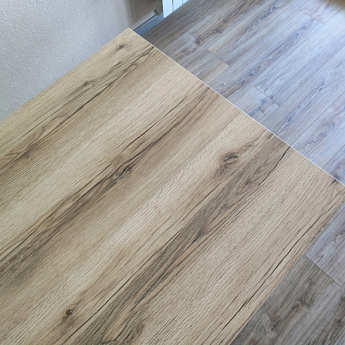 Стол Тринити Лофт 120 32 мм бетон / черный матовый фото покупателя 495