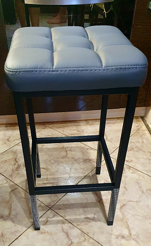 Барный стул Лофт линкольн белый / белый матовый фото покупателя 83