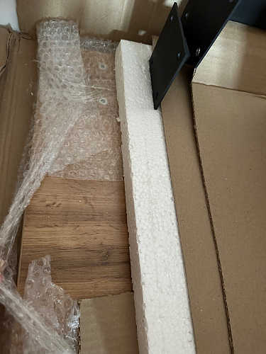 Барная стойка Дилан Лофт 120х40х90 бетон светлый фото покупателя 202