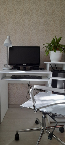 Компьютерный стол Джаз-24 левый дуб сонома фото покупателя 97