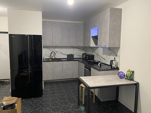 Стол Центавр бетон / графит фото покупателя 29