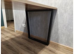 Стол Лота Лофт 140 25 мм юта / белый матовый фото покупателя 544