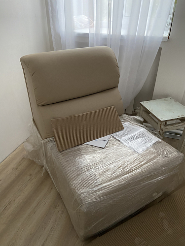 Кресло Карнелла бежевое фото покупателя 2