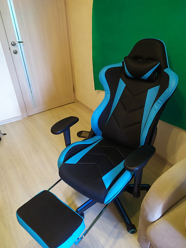 Компьютерное кресло Kano черное / красное фото покупателя 102