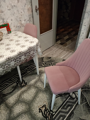 Стул на металлокаркасе Kora green / black фото покупателя 376