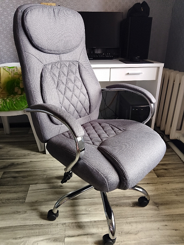 Компьютерное кресло Tron black фото покупателя 11