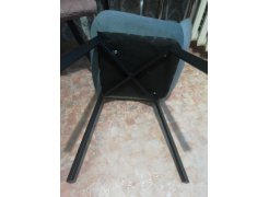 Стул на металлокаркасе Челси белый / латте фото покупателя 186