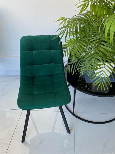 Стул на металлокаркасе Чилли синий / белый фото покупателя 717