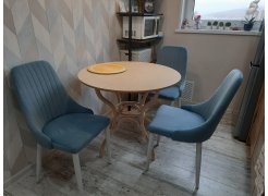 Стул на металлокаркасе Kora white фото покупателя 244