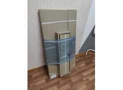 Стол Тринити Лофт 120 32 мм бетон / черный матовый фото покупателя 579