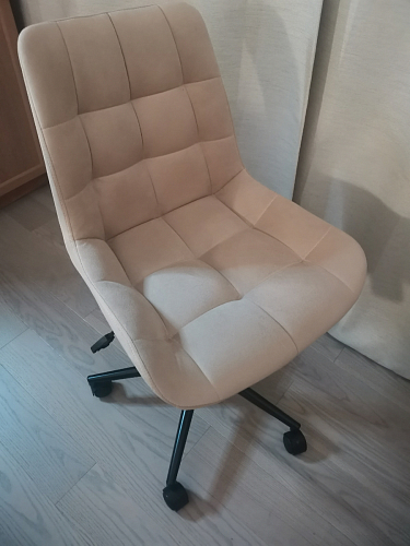 Компьютерное кресло Честер синий (velutto 46 ) / белый фото покупателя 49