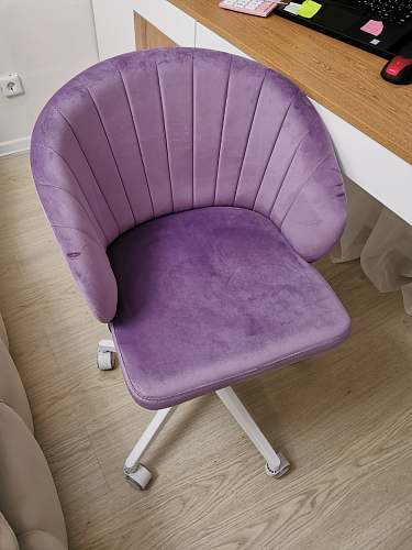 Компьютерное кресло Пард confetti silver серый / черный фото покупателя 81