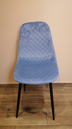 Стул на металлокаркасе Capri dark beige / white фото покупателя 23