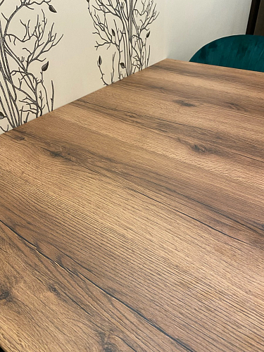 Деревянный стол Лота Лофт 140х80 дуб крафт табачный / черный матовый фото покупателя 928