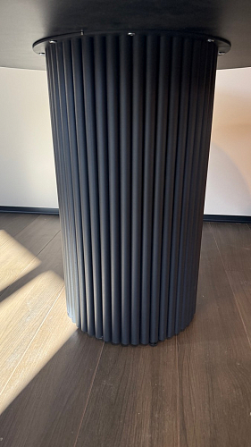 Керамический стол Барел 110 patagonoa bianco repose / черный фото покупателя 11