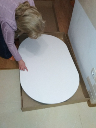 Стол деревянный Леттере белый фото покупателя 5