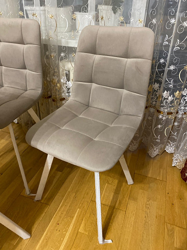 Стул на металлокаркасе Чилли К кирпичный / черный фото покупателя 608