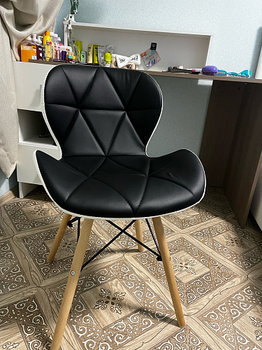 Деревянный стул PC-027 black / white фото покупателя 2