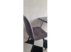 Стул на металлокаркасе Чилли розовый / черный каркас фото покупателя 657