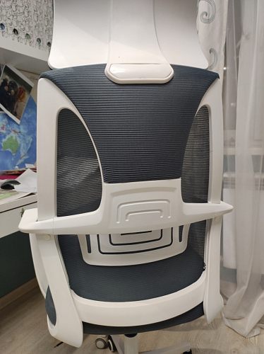 Компьютерное кресло Golem dark gray / gray / white фото покупателя 69