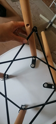 Пластиковый стул Eames PC-015 серый фото покупателя 31