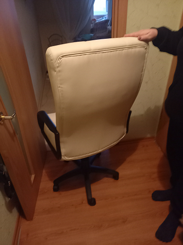 Компьютерное кресло Атлант 1 бежевое фото покупателя 2