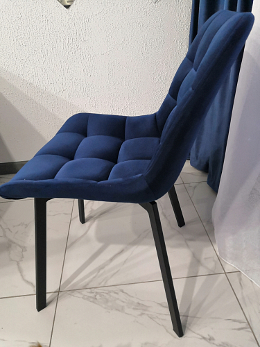 Стул на металлокаркасе Челси К крутящийся бирюзовый / черный фото покупателя 153