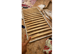 Односпальная кровать Фади 80х200 черная фото покупателя 976