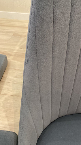 Стул на металлокаркасе Kora light purple / black фото покупателя 21