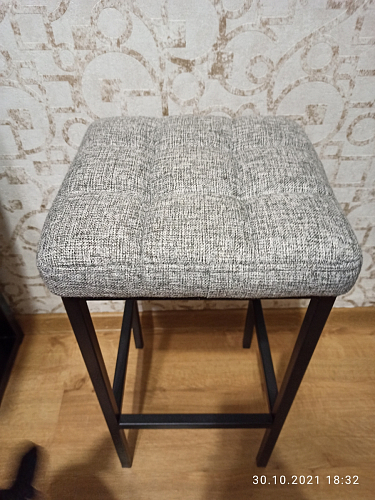 Барный стул Лофт катания минт / белый матовый фото покупателя 189