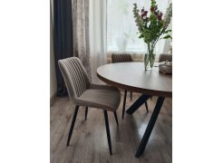 Стул на металлокаркасе Вейв темно-серый / черный фото покупателя 97