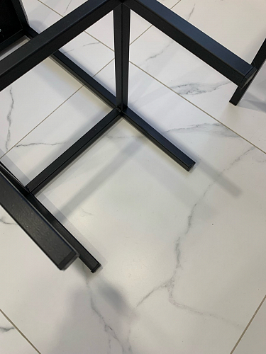 Барный стул Лофт микровелюр катания блэк / черный матовый фото покупателя 161