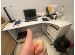 Письменный стол СПм-25 правый белый фото покупателя 39