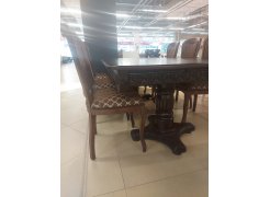 Деревянный стол Морнит 180(240)х100 орех темный / орех из шоурума 2