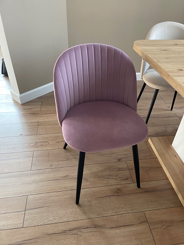 Стул на металлокаркасе Gabi green / black / silver фото покупателя 185